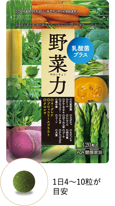 野菜力・乳酸菌プラス