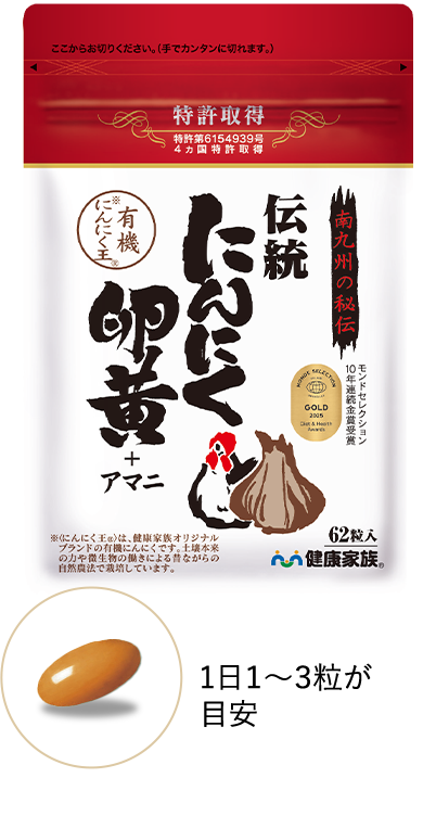伝統にんにく卵黄（62粒入）