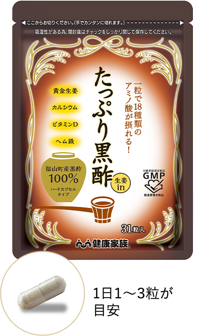 たっぷり黒酢生姜in
